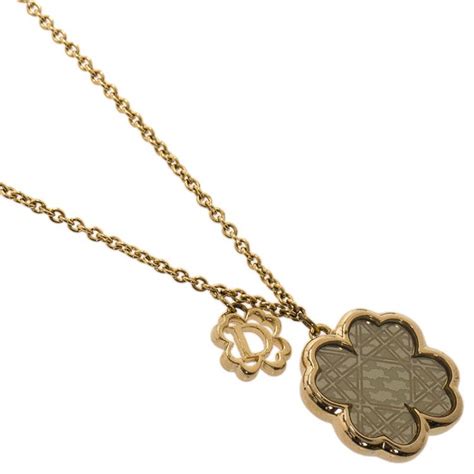 clover necklace dior|dior four leaf clover necklace.